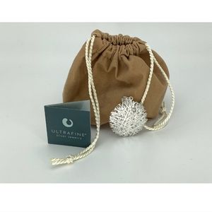 New. Ultrafine 950 silver pendant. High quality silver 959 better than sterling